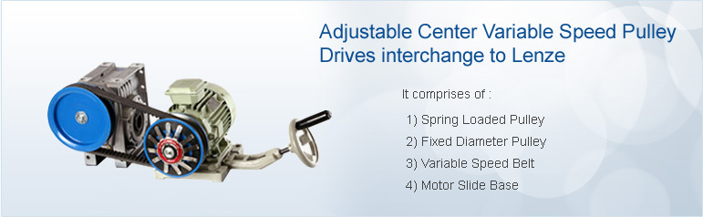 Variable Speed Pulley Drives