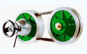 Adjustable clearance pulley belt