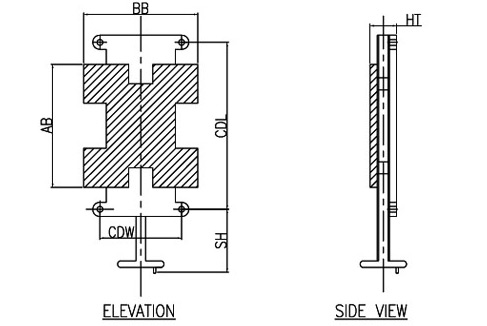 Adjustable Motor Slide Base
