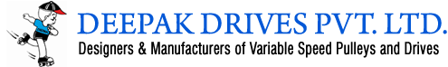 Manufacturer And Exporter Of Mechanical Variable Speed Pulley Drives, Stepless Variable Speed Belt Drives, Variable Speed Belts, Variable Speed Drive For Flameproof / Explosive Areas. We Also Design & Manufacture Custom Built Drives & Pulleys As Per Customer’s Requirements, Adjustable Center Variable Speed Pulley Drives interchange to Lenze, Fixed Center Variable Speed Pulley Drives (FC Series) - Interchange to Lenze, Asymmetric Variable Speed Belt Drives Interchange to BECKER / BERGES, Adjustable Center Variable Speed Pulley Drives With Diaphragm Springs, Adjustable Motor Slide Base, Adjustable Center Variable Speed Drive For Standard 'V' Belts, Variable Speed Fixed Center Drive For Standard 'V' Section Belts, Variable Speed Pulley for Heidelberg Printing Machine, T.B. Woods Variable Speed Pulley, Berges Type RF b & Fsb, Variable Speed Pulley Drive for Tablet Compression Machine, Variable Speed Pulley drives for GTO / MO Printing machines, Variable Speed Pulley for MBO & Stahl Folding Machines, Mechanical Variator For AMADA Bandsaw Machine Interchange to MIKI, PIV Mechanical Variable speed gear box, PIV Mechanical Variable Speed Drive
